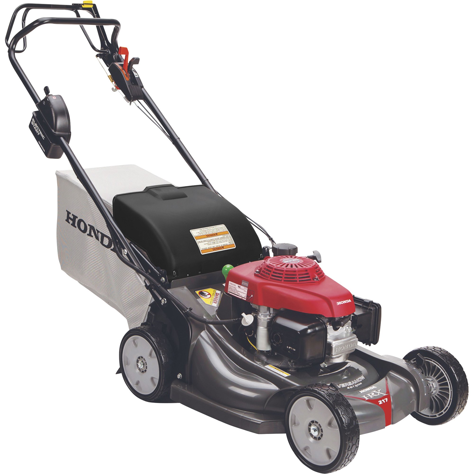 Honda Self-Propelled Push Lawn Mower — 190cc Honda GCV Engine with Electric Start, 21in. Deck, Model# HRX2175HZA